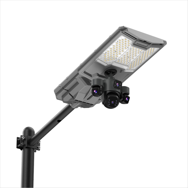 Taa ya Mtaa ya Sola yenye kamera