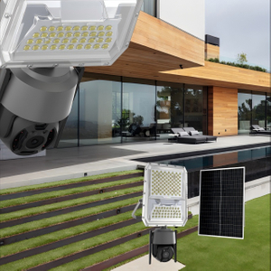 Все в двух солнечных прожекторах с камерой 