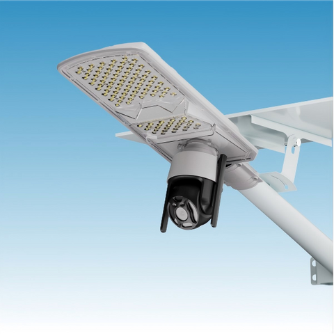 Split-type na Solar Street Light na may Surveillance