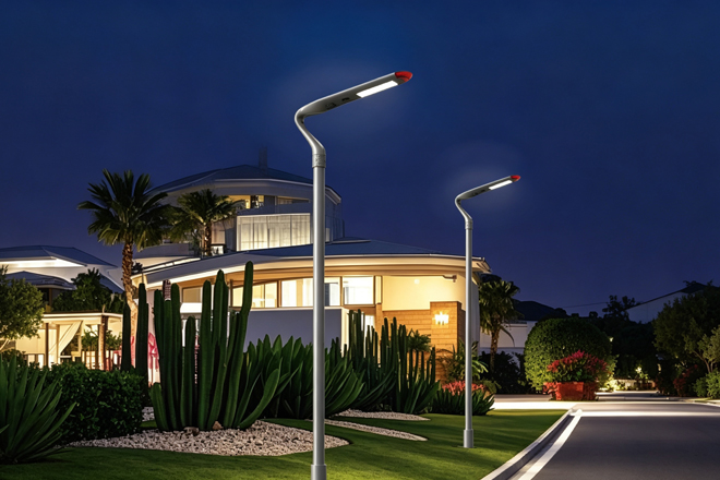 Trabalho de luzes solares de jardim