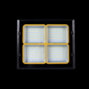 Waterproof Portable Solar Rechargeable Emergency Light 